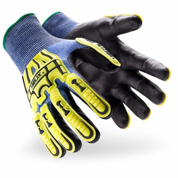 Guantes de seguridad Hexarmor, Nivel de corte A4, calibre 21, azules, XL (10) - 3016-XL (10)