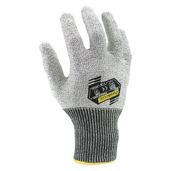 Guantes resistentes a cortes de Ironclad Performance Wear, Nivel de corte A4, 13 ga, Gris, XL - KKC4-05-XL