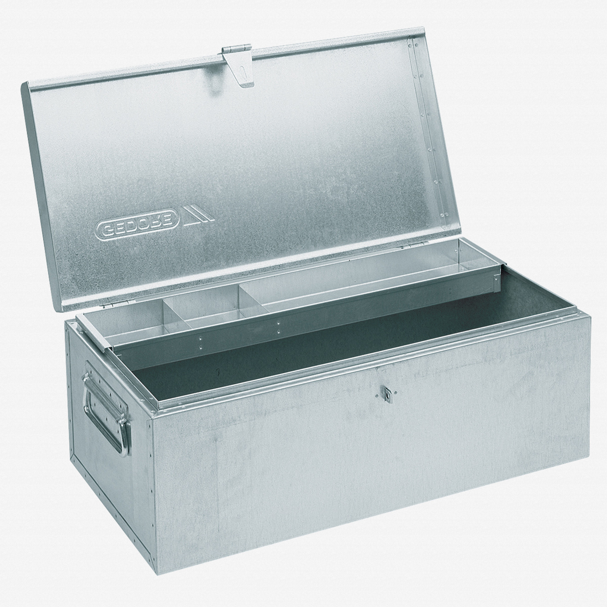 Gedore 1440 Z-91 Tool box JUMBO, zinc-plated, 440x918x537 mm