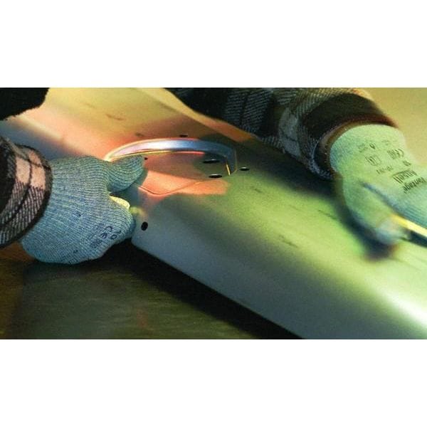 Guantes resistentes a cortes Ansell, Nivel de corte A4, calibre 10, color gris, M (8) - 70-761