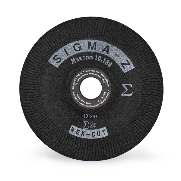 Rex Cut Sigma Z, Depressed Center Grinding Wheel - 730032