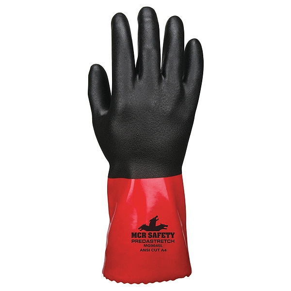 Mcr Safety Guante Resistente a Químicos, XL, Paquete de 12 - MG9645XL