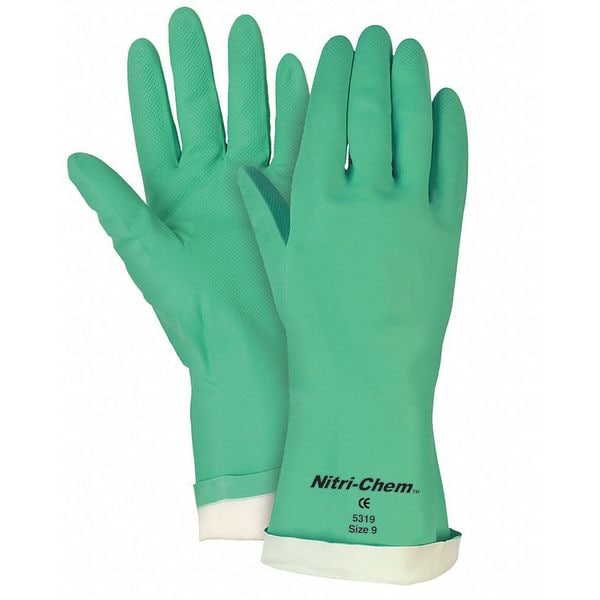 Guantes resistentes a químicos de Mcr Safety de 13", de Nitrilo, Talla L, 1 par - 5339S