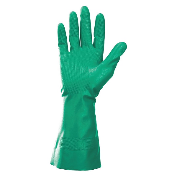 Guantes resistentes a químicos Kleenguard de 13 pulgadas, de nitrilo, talla M, paquete de 5 - 94446