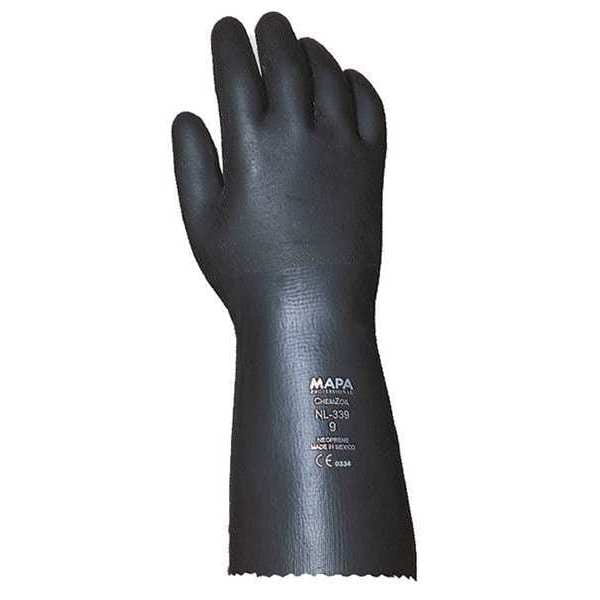 Guantes resistentes a químicos de Neopreno de 14 pulgadas, 10, 1 par - NL-339