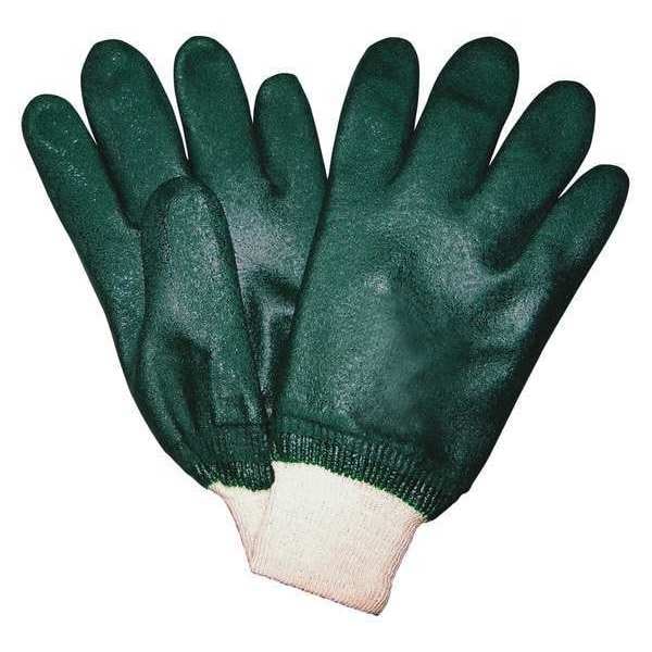 Guantes Resistentes a Químicos Mcr Safety de 10-1/2", PVC, Talla L, Paquete de 12 - 6420