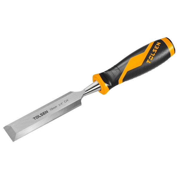 Tolsen Wood Chisel 1 Industrial CR-V, Pro Grip Handle, 1 - 25071