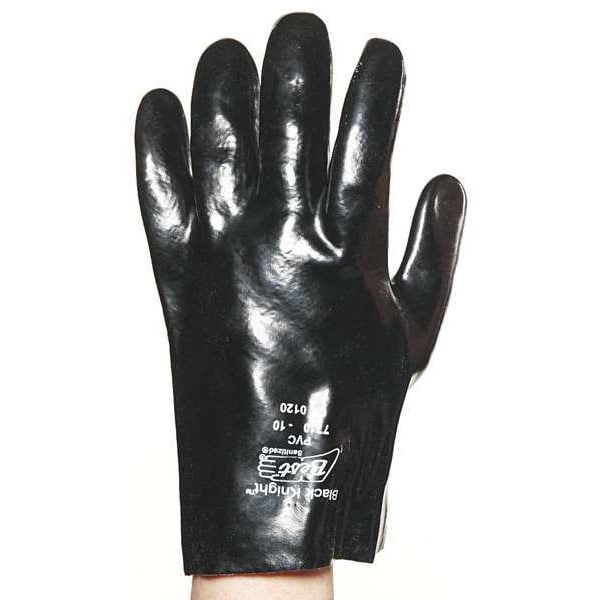 Guantes resistentes a químicos Showa de 12", PVC, 10, 1 par - 7712-10