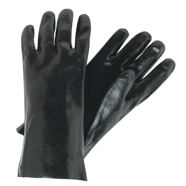 Guantes resistentes a productos químicos de Mcr Safety de 14", PVC, paquete de 12 - 6300RH