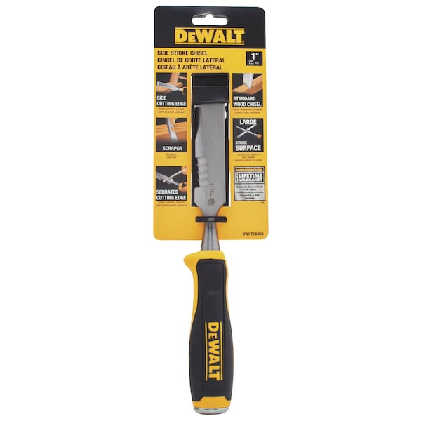 Stanley DeWalt 1 in. W X 5 in. L Side Strike Chisel 1 pk - DWHT16065
