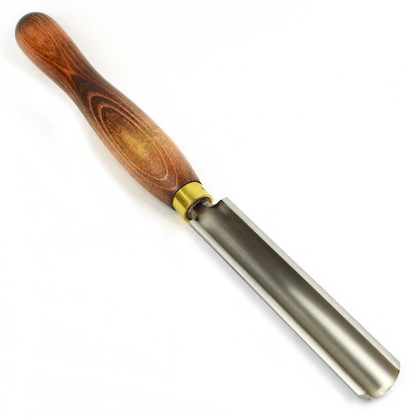Crown Tools 3/4 Inch 19mm Roughing Out Gouge, 8-1/2 Inch 216mm Handle, Walleted - 24000