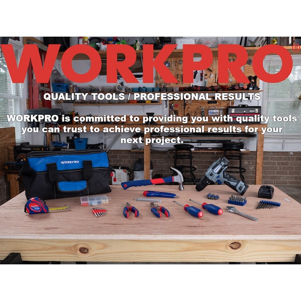 Prime-Line WORKPRO W043001 1/2 in. Wood Chisel Single Pack - W043001
