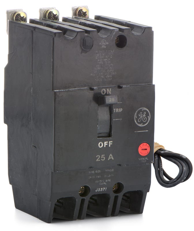 General Electric TEY325ST12 Circuit Breaker Shunt Trip
