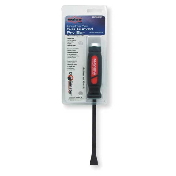 Dominator Pry Bars, 10 In. L, 1-1/2 In. W, Black - 60137