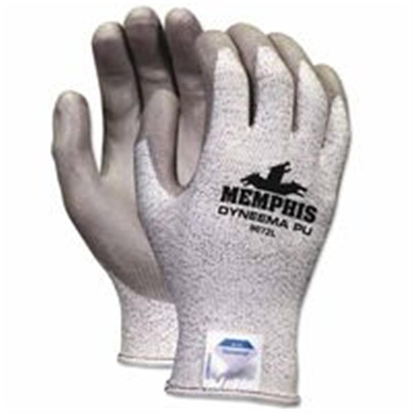 Guantes de Mezcla de Dyneema Mcr Safety - Calibre 13 - Sal y Pimienta y Gris - Grande - 127-9672L