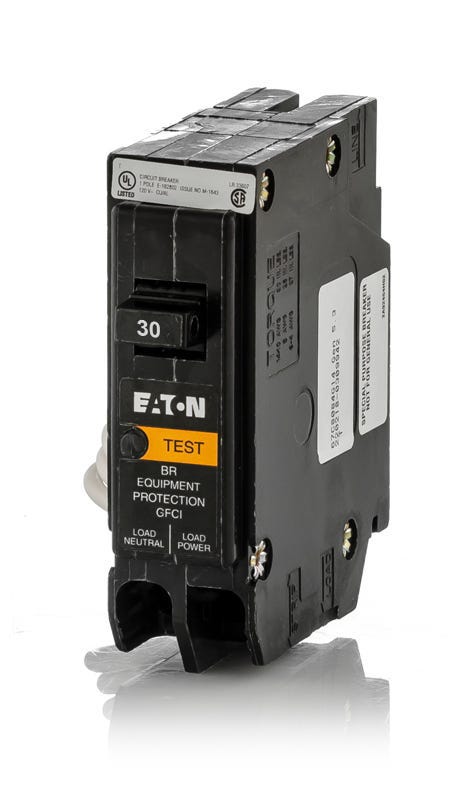 Eaton BRN130EP 1 Pole Ground Fault Circuit Breaker