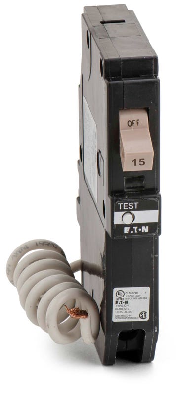 Eaton/Cutler-Hammer CHGF115 1 Pole Circuit Breaker Ground Fault