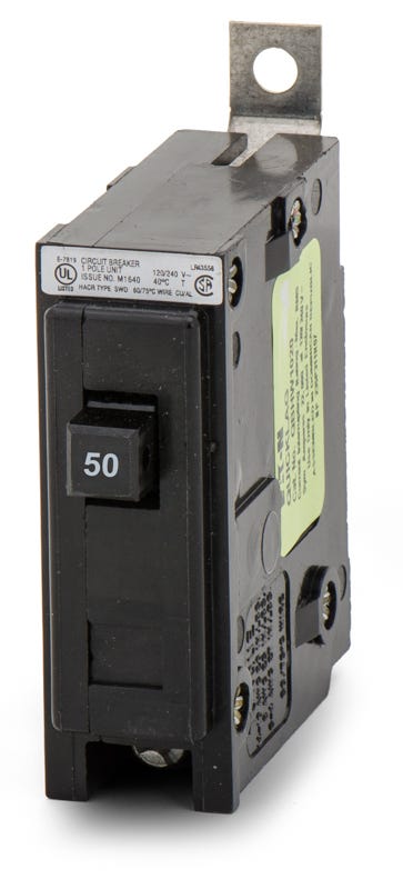 Eaton/Cutler-Hammer QBHW1050 1 Pole Circuit Breaker