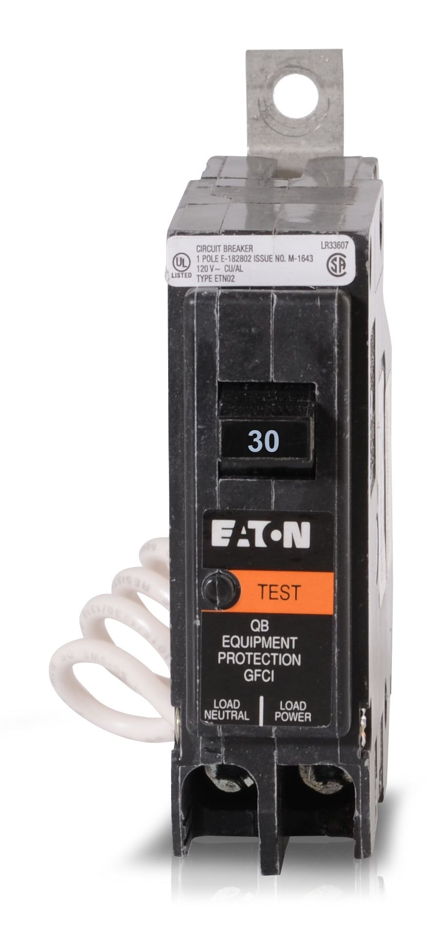 Eaton QBH1030EP 1 Pole Ground Fault Circuit Breaker
