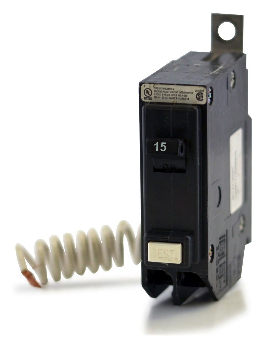Eaton QBHGFT1015 1 Pole Ground Fault Circuit Breaker