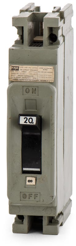Federal Pacific HEF213020 1 Pole Circuit Breaker