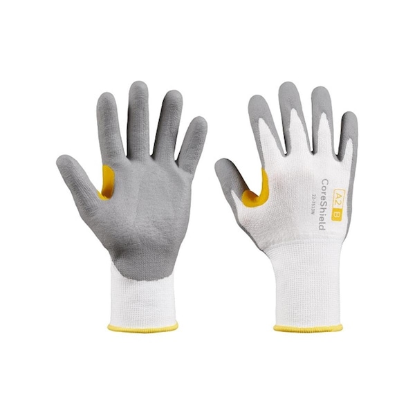 Guante protector Honeywell 582-22-7513W-7S de 13 g; A2-B, Micro-Espuma CoreShield; Blanco; Pequeño - Talla 7 - 582-22-7513W/7S