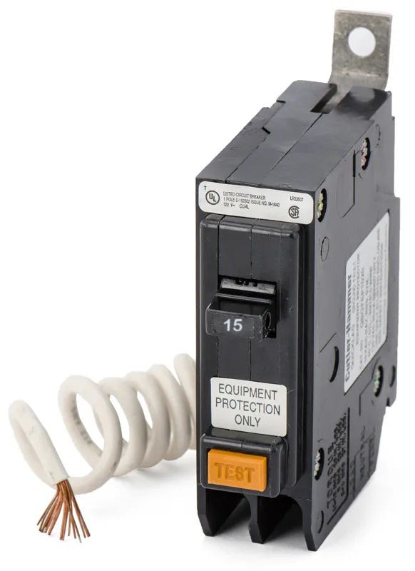 General Electric THQB1115GFEP 1 Pole Ground Fault Circuit Breaker