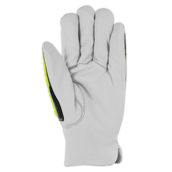Guantes resistentes a cortes Magid, color taupe blanco perla, Talla L - TRX840L