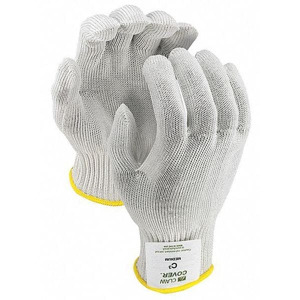 Guantes Resistentes a Cortes de Productos de Protección Mundial, Nivel de Corte 5, Blanco, S - 10-1222