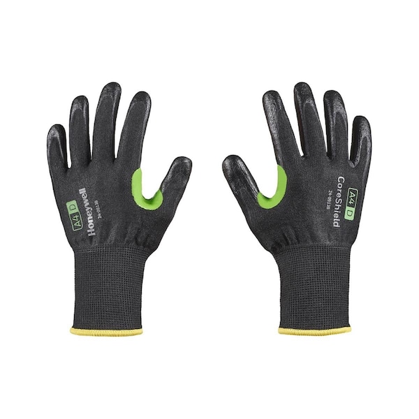 Guante Honeywell 582-24-0913B-9L de 13 calibres con nitrilo A4-D Coreshield; Negro; Grande - Talla 9 - 582-24-0913B/9L