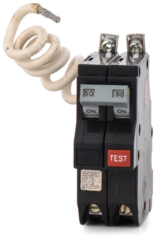 Eaton CHB250GF 2 Pole Ground Fault Circuit Breaker