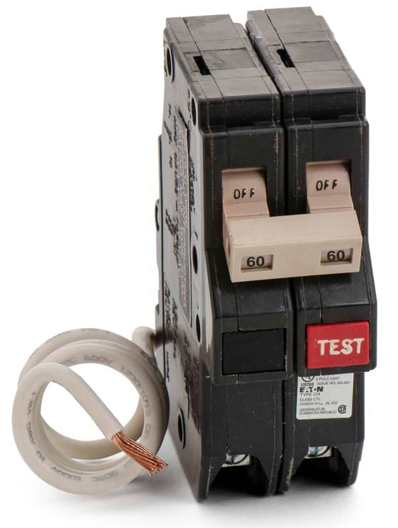 Eaton CH260GF 2 Pole Ground Fault Circuit Breaker