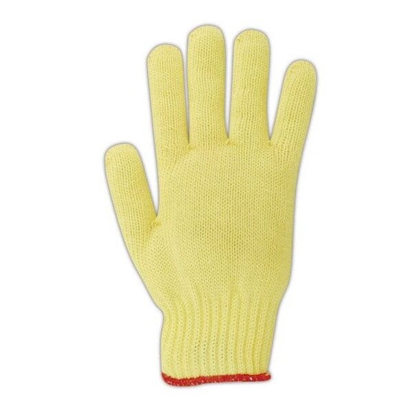 Guantes de punto con puntos de PVC y Kevlar de peso medio Magid CutMaster 93KVP Nivel de corte 3, paquete de 12 - 93KVP-7