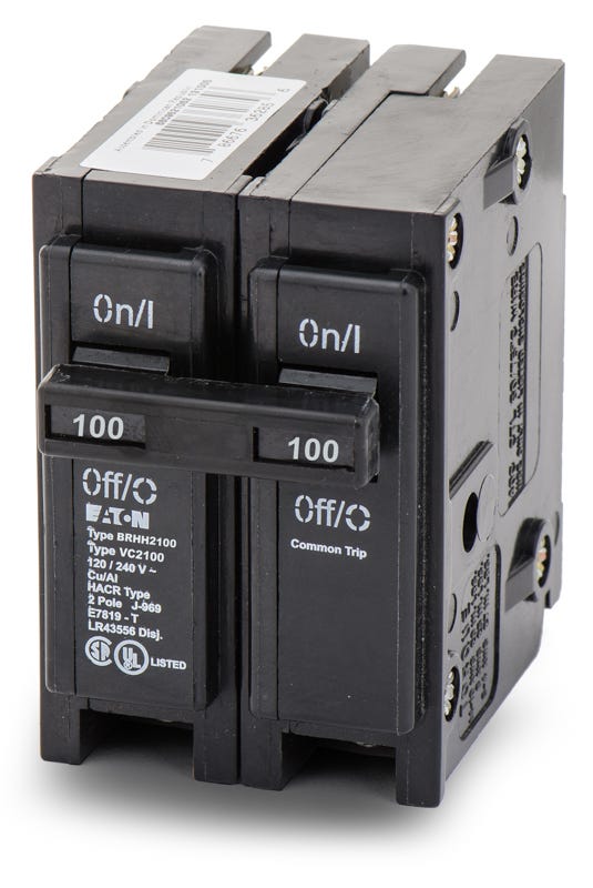 Eaton/Cutler-Hammer BRHH2100 2 Pole Circuit Breaker