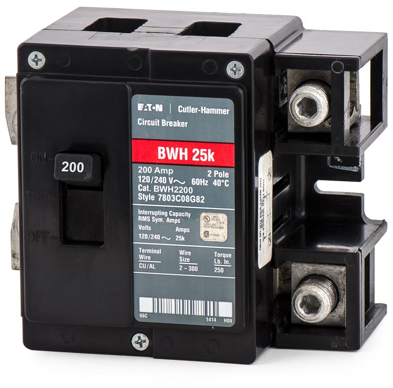 Eaton/Cutler-Hammer BWH2200 2 Pole Circuit Breaker