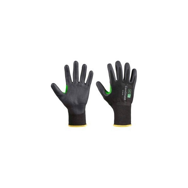 Honeywell North Coreshield, Forro Negro de 13 Gauges de Hppe/Basalto, Revestimiento Negro de Nitrilo Micro-Espumado, A3/C 4X43C A3 - 23-0513B/11XXL