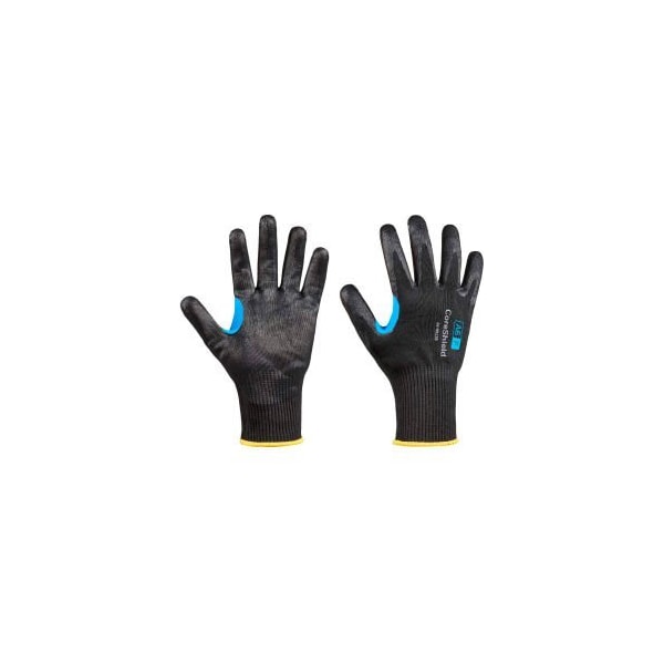 Honeywell North Coreshield, 13 Calibre HPPE/Aleación/Basalto Forro negro, Revestimiento de Nitrilo Negro Suave, A6/F 4X44F A6 - 26-0913B/6XS