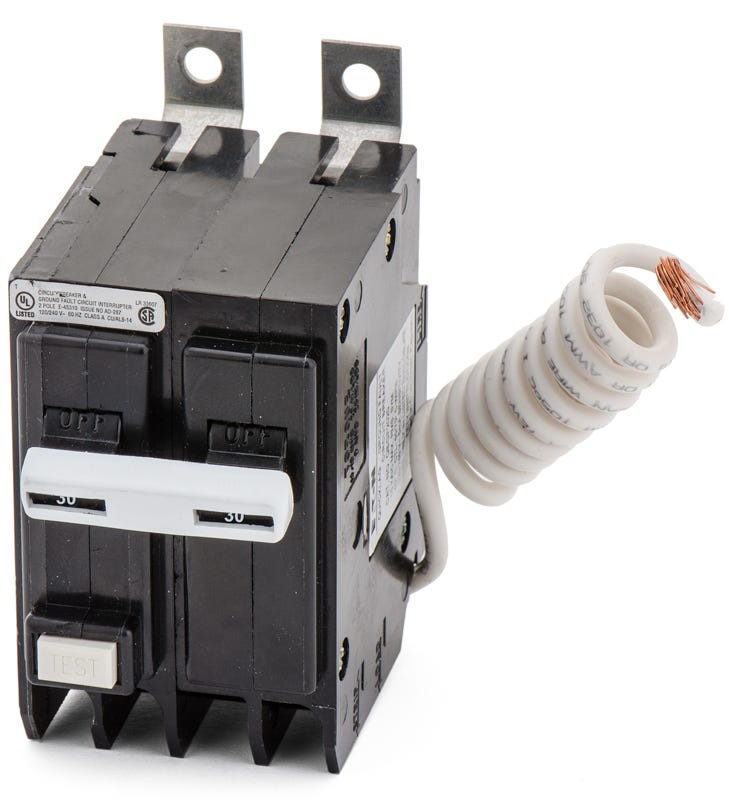 Eaton/Cutler-Hammer QBGF2030 2 Pole Circuit Breaker Ground Fault