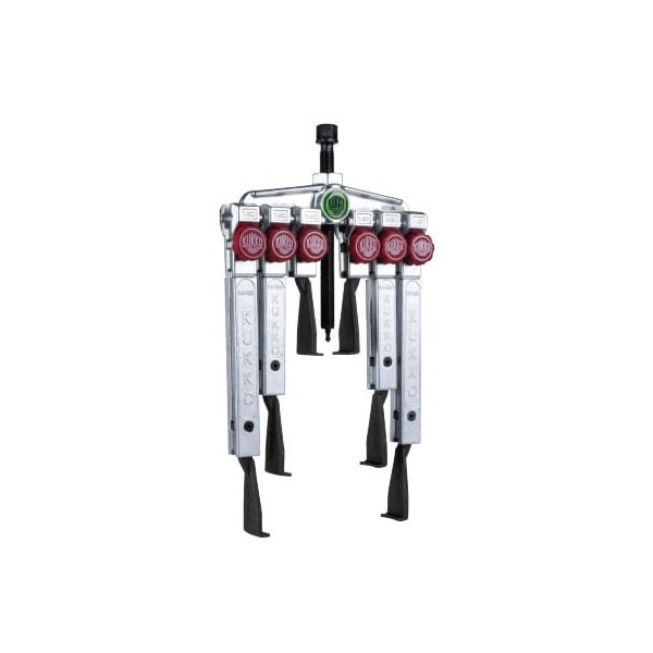 Kukko Quality Tools Kukko Narrow 2-Arm Revers Quick Adj Set 5 Ton Capacity 4-3/4in120mm Open, 9-7/8in250mm Reach - 20-10+SP