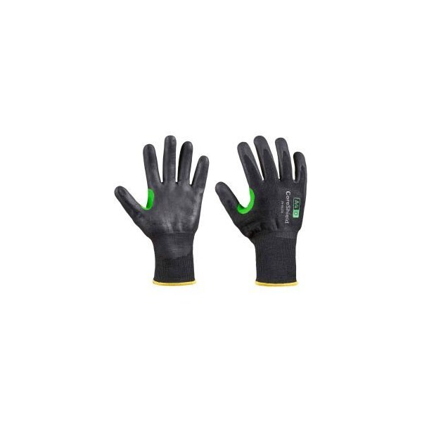 Honeywell North Coreshield, Forro Negro de 13 Galgas de Hppe/Basalto, Revestimiento Negro de Nitrilo Microespuma, A4/D 4X43D A4 - 24-0513B/11XXL