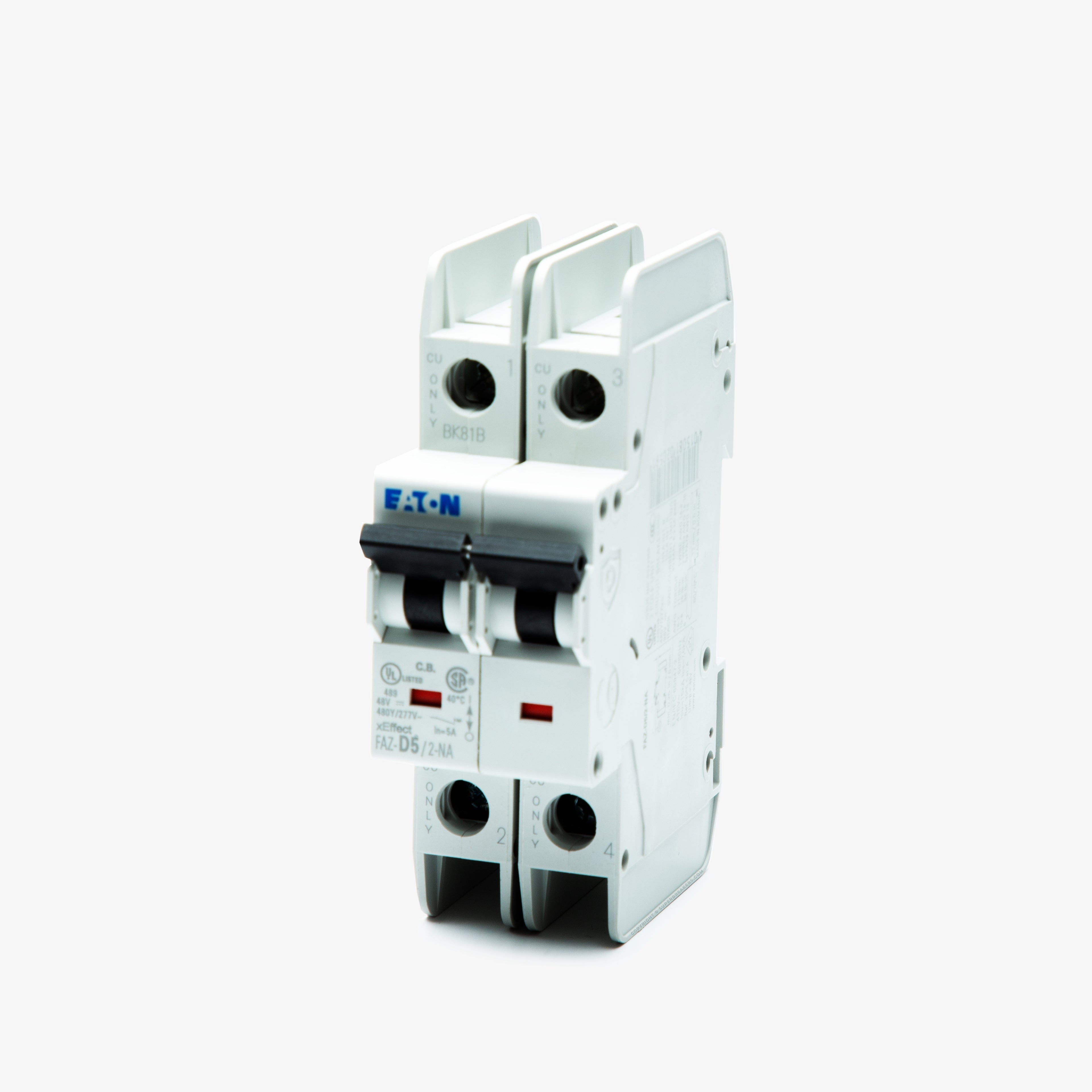 Eaton FAZ-D5/2-NA 2 Pole Circuit Breaker