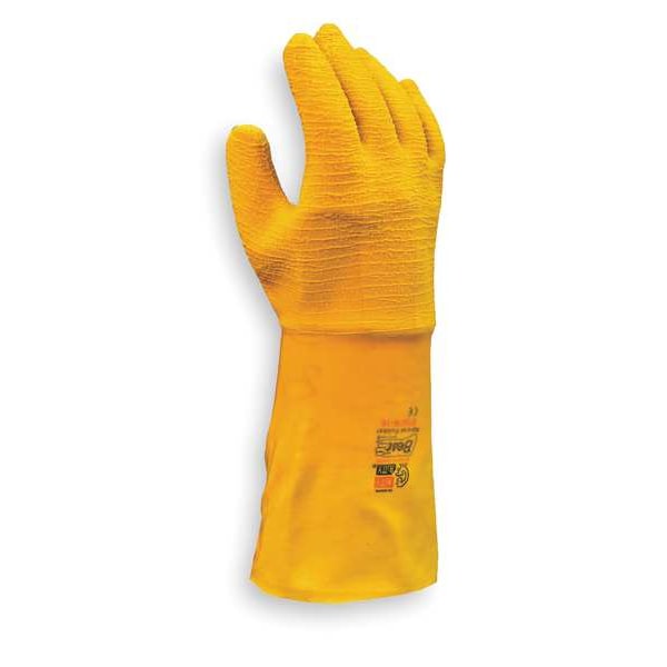 Guantes recubiertos resistentes al corte Showa, Nivel de corte 2, Amarillos, 10 - 67NFW-10