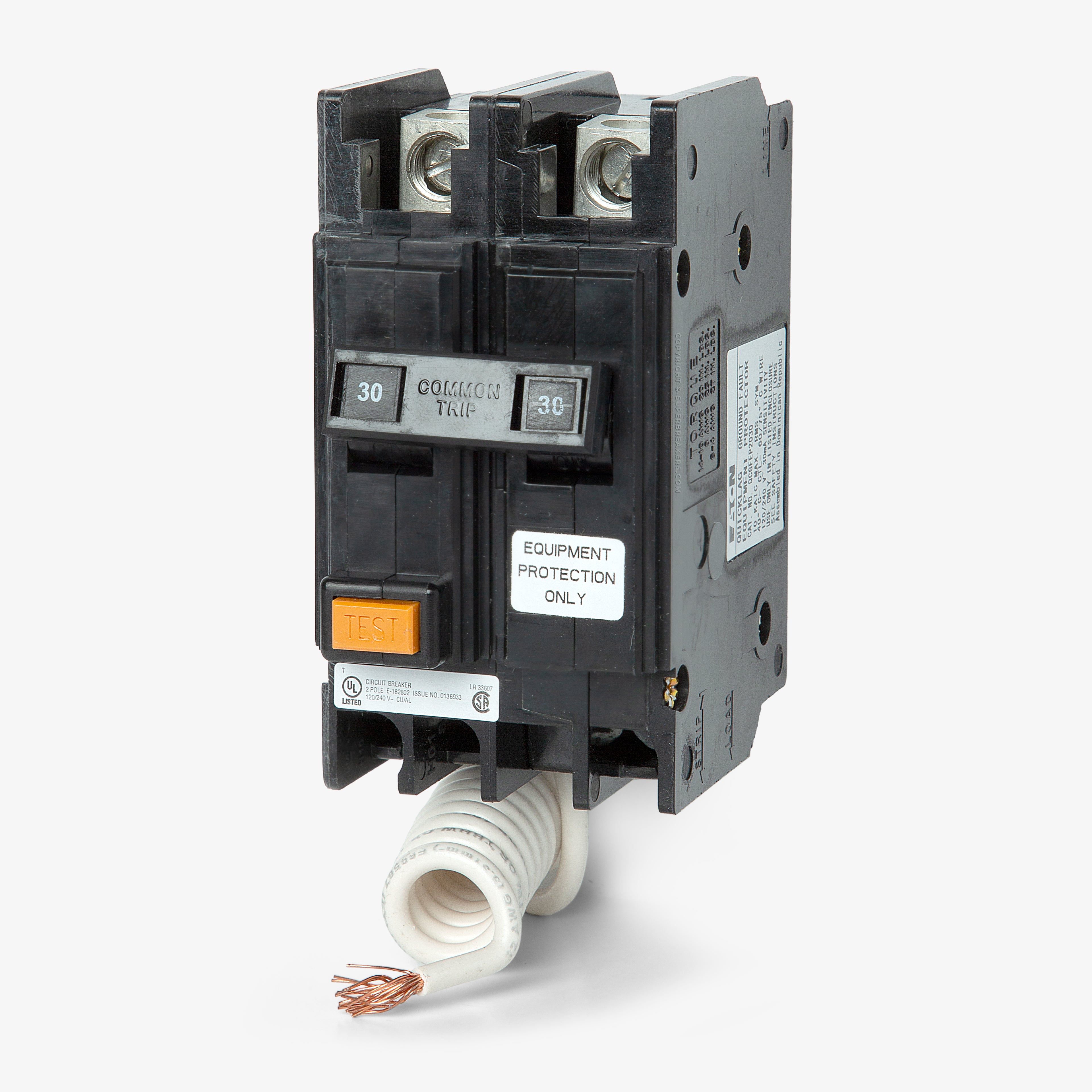 Eaton QCGFEP2030 2 Pole Ground Fault Circuit Breaker
