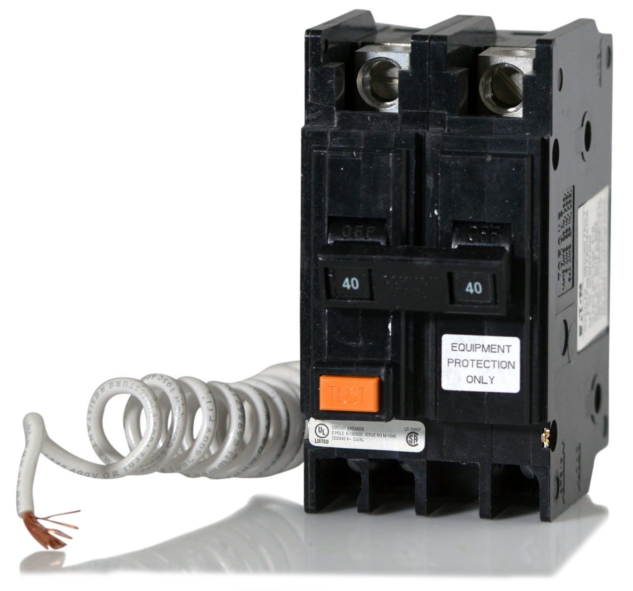 Eaton QCGFEP2040 2 Pole Ground Fault Circuit Breaker