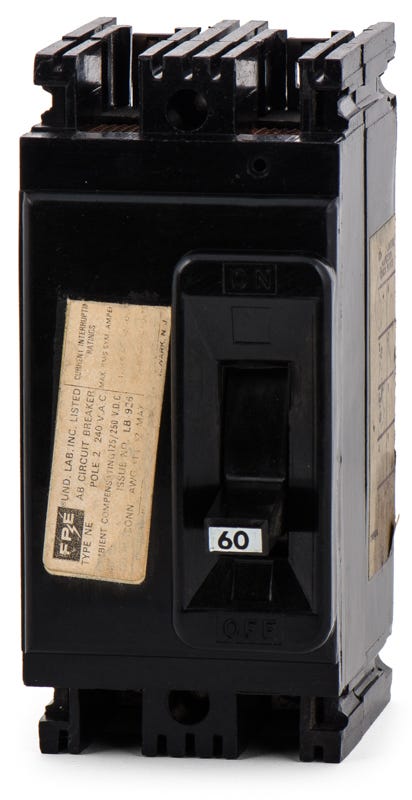 Federal Pacific NE223060 2 Pole Circuit Breaker