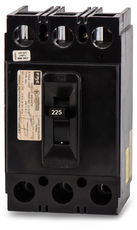 Federal Pacific NEJ223225 2 Pole Circuit Breaker