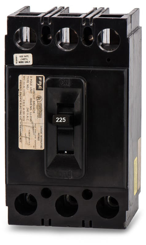 Federal Pacific NEJ223225NA 2 Pole Circuit Breaker