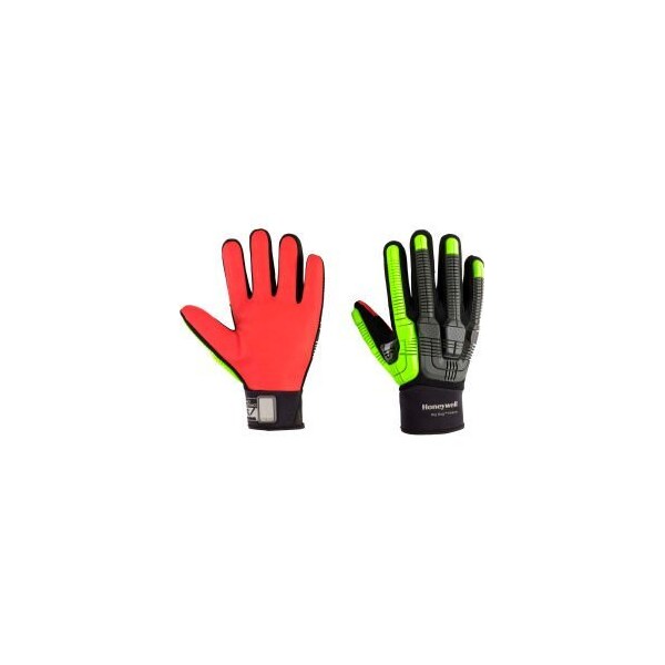 Guantes resistentes a impactos Honeywell North Rig Dog™ 42-612BY/9L, palma cortada ANSI A6, puño de deslizamiento, tamaño 9 - 42-612BY/9L.