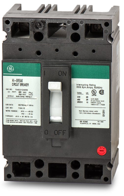 General Electric THED124090 2 Pole Circuit Breaker