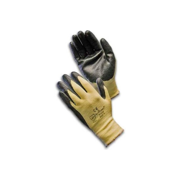 Pip PIP Mezcla de Kevlar® y Lycra® con palma y dedos recubiertos de Nitrilo, Peso Mediano, M - 09-K1450/M.